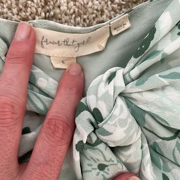 📦 🚚 EVERYTHING MUST GO! Anthropologie Forever That Girl Floral Dress | L - Picture 5 of 5